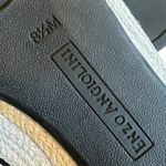 Enzo Angiolini  Bullseye Raffia Flats Slip On Ballet Color Block Size 8.5 Women's Photo 11