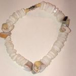 Elegant Beaded Boho Puka Shell Bracelet Photo 0