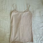 John Galt  Light Pink Button Tank Top Photo 2