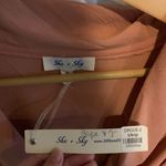 She & Sky  pink wrap dress NWT size small Photo 6