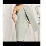 Lavish Lice Lavish Alice Asymmetric Cape Overlay Dress Size 10 Photo 8