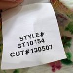 Moon Collection KUT from the Kloth Chiffon Floral Blouse Long Sleeve Button Front Top Medium‎ Photo 6