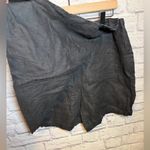 J.Jill Women Linen Skort short skirt Black Size 14 petite Photo 1