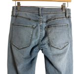 Free People  Low Rise Stretch Denim Blue Light Wash Skinny Jeans Size 25 Photo 4