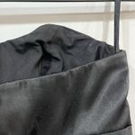 David's Bridal David’s Bridal Formal Bridesmaid Strapless Black Satin Dress Size 4 Pockets Photo 6