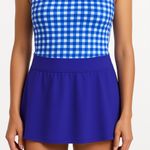 L.L.Bean  SunSmart Skirted Swim Bottom UPF 50+ Cobalt Blue Size 6 Resort Beach Photo 0