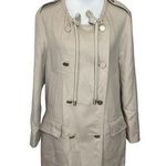 Max Mara Double Breasted Wool Blazer Women’s Size 6 Beige Long Sleeve Photo 0