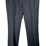 Adrienne Vittadini  Pants Womens Sz 8 Heather Gray Dress Wide Leg 32x32 Photo 0