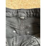 American Eagle America Eagle Highest Rise Black‎ Denim Mom Short size 4 Photo 4