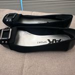 Anne Klein  Black Flats with Silver buckle Accents Brand new! Photo 1