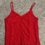 Francesca's Francesca’s - Red lace cami Photo 2