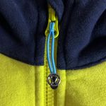 Lululemon full zip scuba hoodie 15” PTP in navy & yellow Photo 5