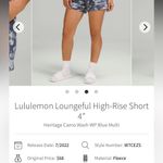 Lululemon Loungeful High-Rise Short 4" Photo 8