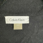Calvin Klein CLEARANCE!! Crop Cardigan Bling Rhinestones Black Size Large EUC! Photo 2