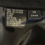 Tahari ASL Black Pencil Skirt With Front Slit Women’s 14 NEW Photo 3