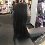 Off black dark brown wig Thick Freepart Wig 2020 Photo 2