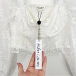 For Love & Lemons  Cheyenne Bustier Lace Top NWT Size Medium Ivory Photo 7