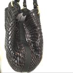 Cole Haan leather openweave tote/shoulder hobo bag Photo 6