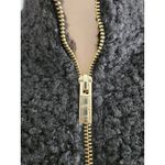 Anne Klein Black Fuzzy Zippered Sweater Jacket Sz S NWT cottage classic Photo 3