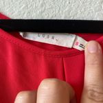 Lush Clothing Lush Hot Pink Layered Flare Tank Top | High Neck | Size S Photo 2