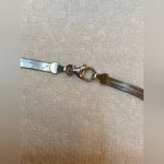 2 New 16” Gold and Silver Bronze Herringbone Necklaces Photo 7