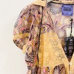 Free People X Anna Sui baby doll mini dress Pink Photo 6