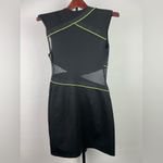 Silence + Noise  Black Dress With Mesh‎ Cut Outs Photo 5