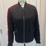 H&M Black and Red Bomber Jacket Photo 0