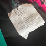 Aqua Green  Women's Plus Size Pink Tropical Floral Tankini Top - Size 1X - NWT Photo 1