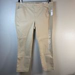 Old Navy  Pixie chino  Beige Ankle Pants SZ:16 Photo 4