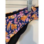 J.Crew Floral Swim Bikini Bottom Navy Pink Orange Size XXL NEW Photo 4