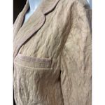 Vera Wang Simply Vera by  Women's Peach Stretch Blazer Size L SKU 2165 Photo 3