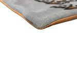 Consuela Greer Shopper Tote Pink Blue Metallic Logo Zippered Discontinued Photo 6