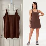 Girlfriend Collective  Brown Tommy Workout Dress Photo 1