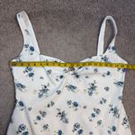 Bardot  Cello Ring Detail Floral Mini Dress White Blue 12 Photo 8