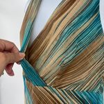 Y2K bbit Rabbit Rabbit Designs Dress Sz 10 Boho Asymmetrical Babydoll Earthy Brown Photo 6