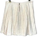 Tart woven gray & white pleated skirt medium Photo 0