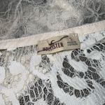 Hollister Ivory Lace Flowy Low Back Crop Tank Babydoll Dainty Tank S Photo 5