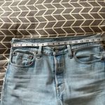 Levi's Levi’s 501 Original Fit Women’s Straight Leg Light Wash Flower Jeans 31x30 Photo 9