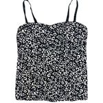 Torrid  Top Animal Print Black White Tank Shirt Sleeveless 1 1X New Photo 0