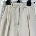 Wilfred Crepette Pleated Bone White Trouser pant size 8 short Photo 3