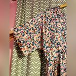 Lulus | Express Yourself Blush Pink Floral Print Satin Babydoll Dress, size M Size M Photo 4