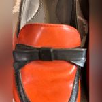 Dansko  Red Black Vintage Mary Jane Mules sz 39 US sz 8-9 contrast bow and trim Photo 4