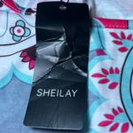 Sheilay Dress Womens XL Multicolor Cold Shoulder Top Floral Mandala Mini New Gray Photo 8