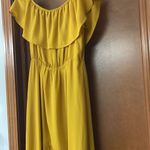 Sugar Lips New  sexy mustard color dress Photo 3