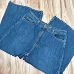 Lee | Denim Jeans Heritage A-line Wide Leg Cropped Raw Hem | Size 18 Photo 2