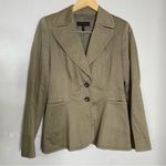 Escada Vintage Olive Green‎ Blazer Size 36 Green Photo 4