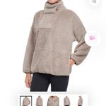 Ellie Sherpa Mockneck Sweatshirt Photo 4