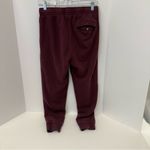 Nike Maroon Fleece Joggers Sweatpants Size Small Cotton Blend Photo 5