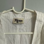 Show Me Your Mumu  Sheer White Crop Top Size Small Photo 2